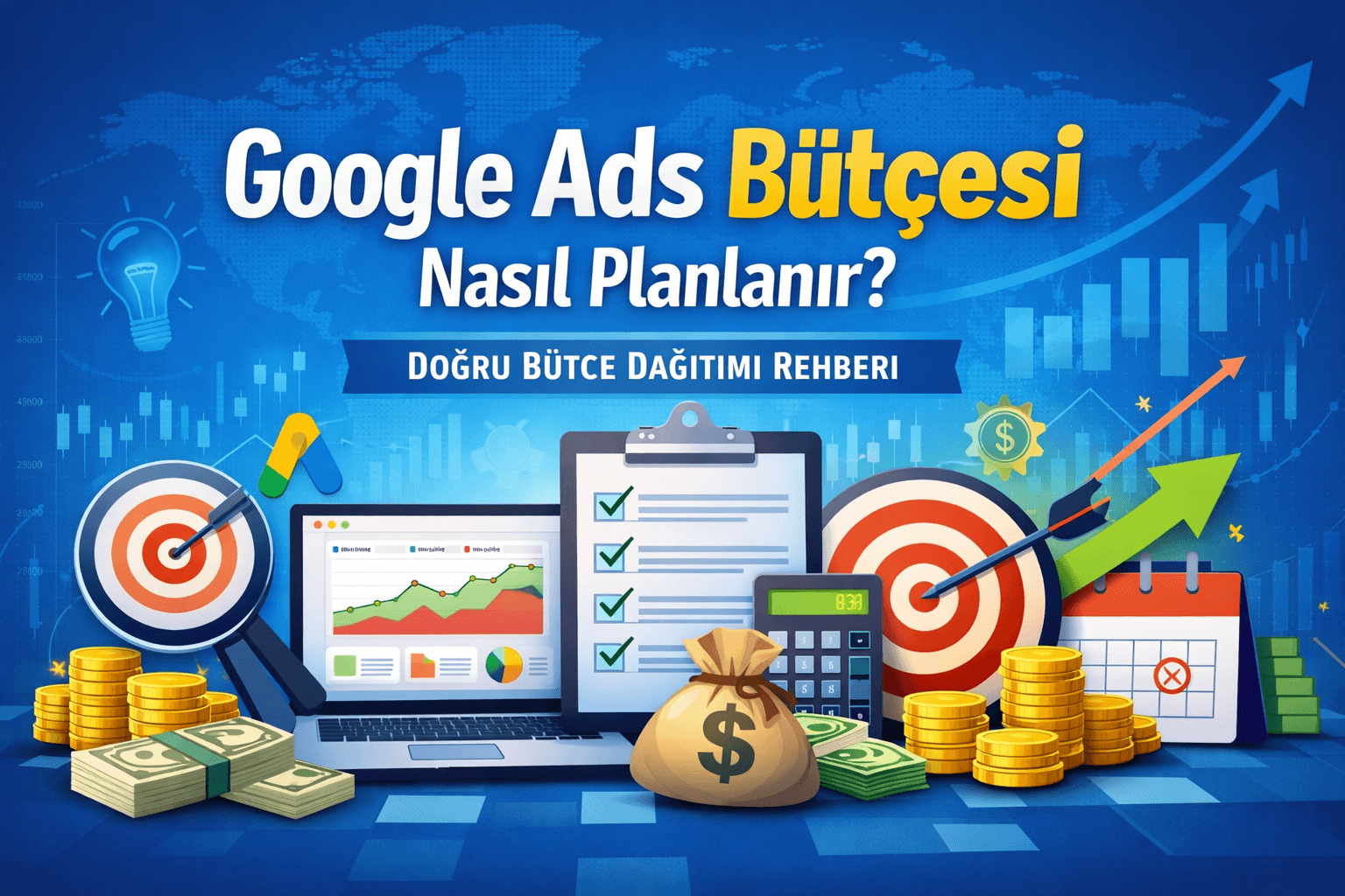 Google Ads Bütçesi Nasıl Planlanır? 2026'da Doğru Bütçe Dağıtımı Rehberi 1 Google Ads bütçesi nasıl planlanır